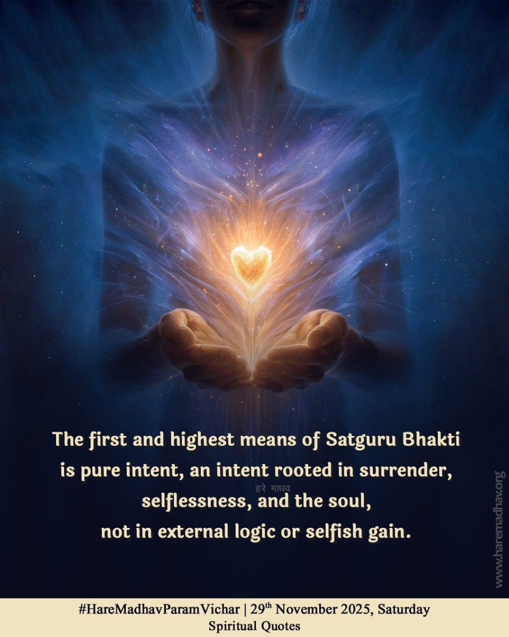 Hare Madhav Param Vichar English