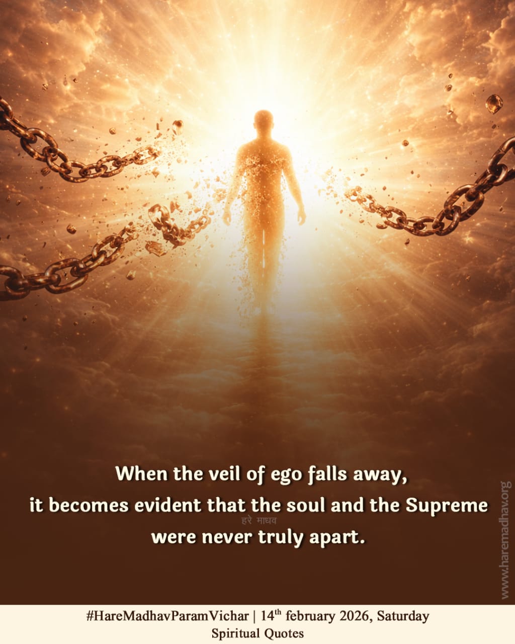 Hare Madhav Param Vichar English